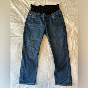 Maternity True Waistband Full Panel Vintage Slim Jeans